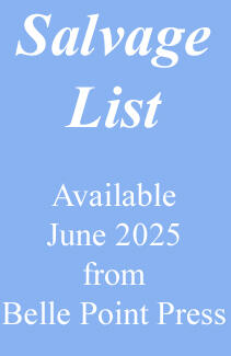 Salvage List, available June 2025